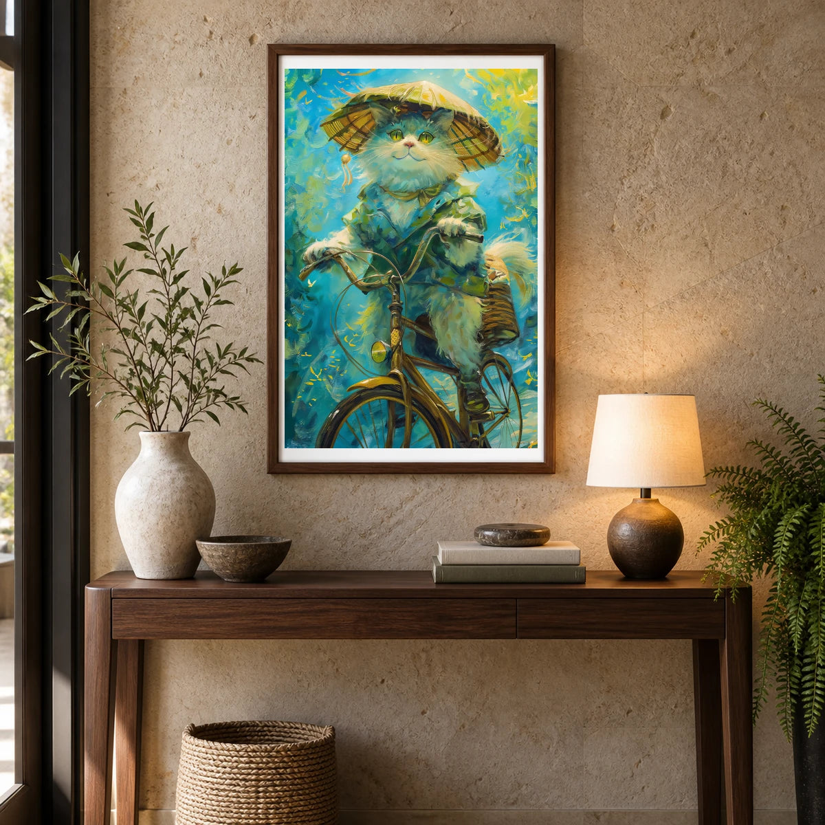 Animal Print XXXVII — Animal Prints shown in a styled interior
