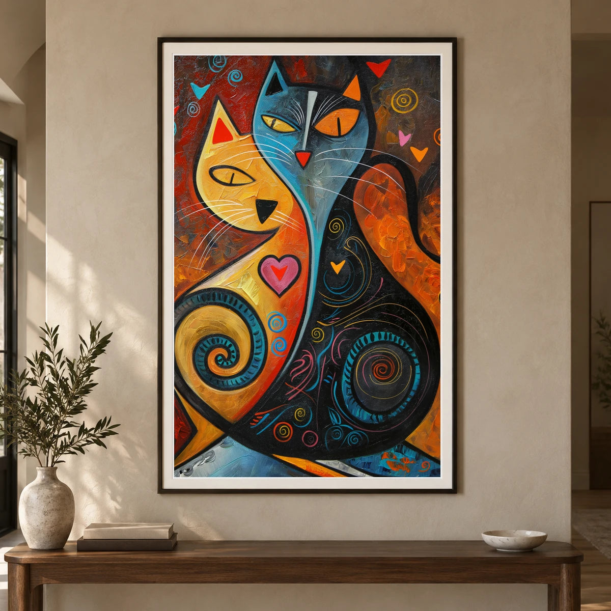 Animal Print XXXVIII — Animal Prints shown in a styled interior