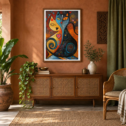 Animal Print XXXVIII — Animal Prints shown in a styled interior