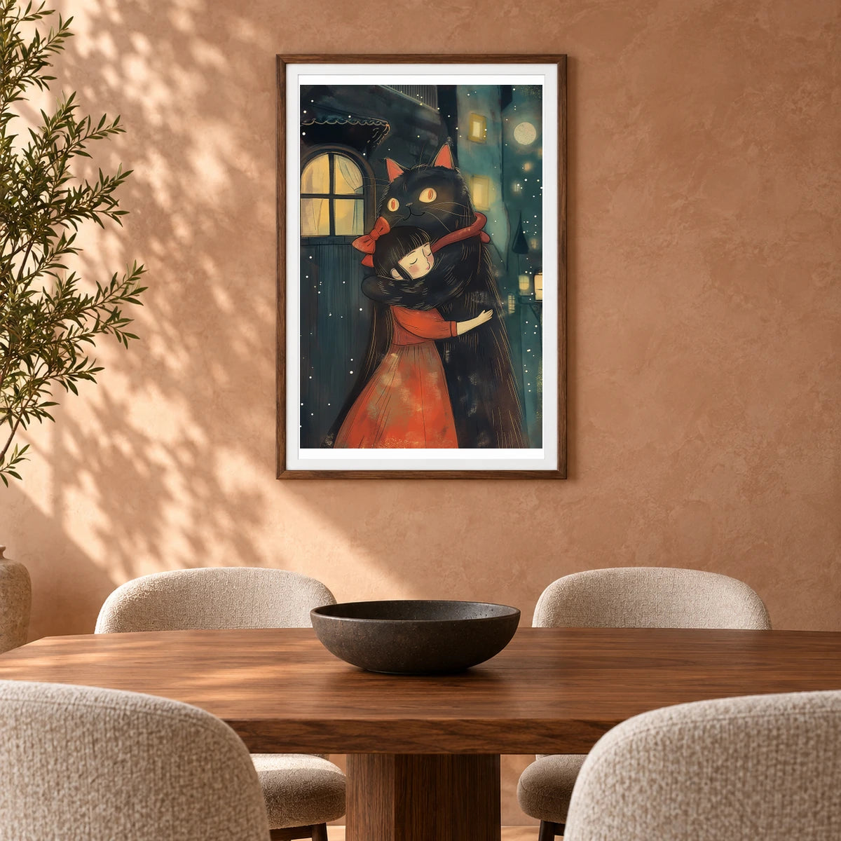 Animal Print XLII — Animal Prints shown in a styled interior