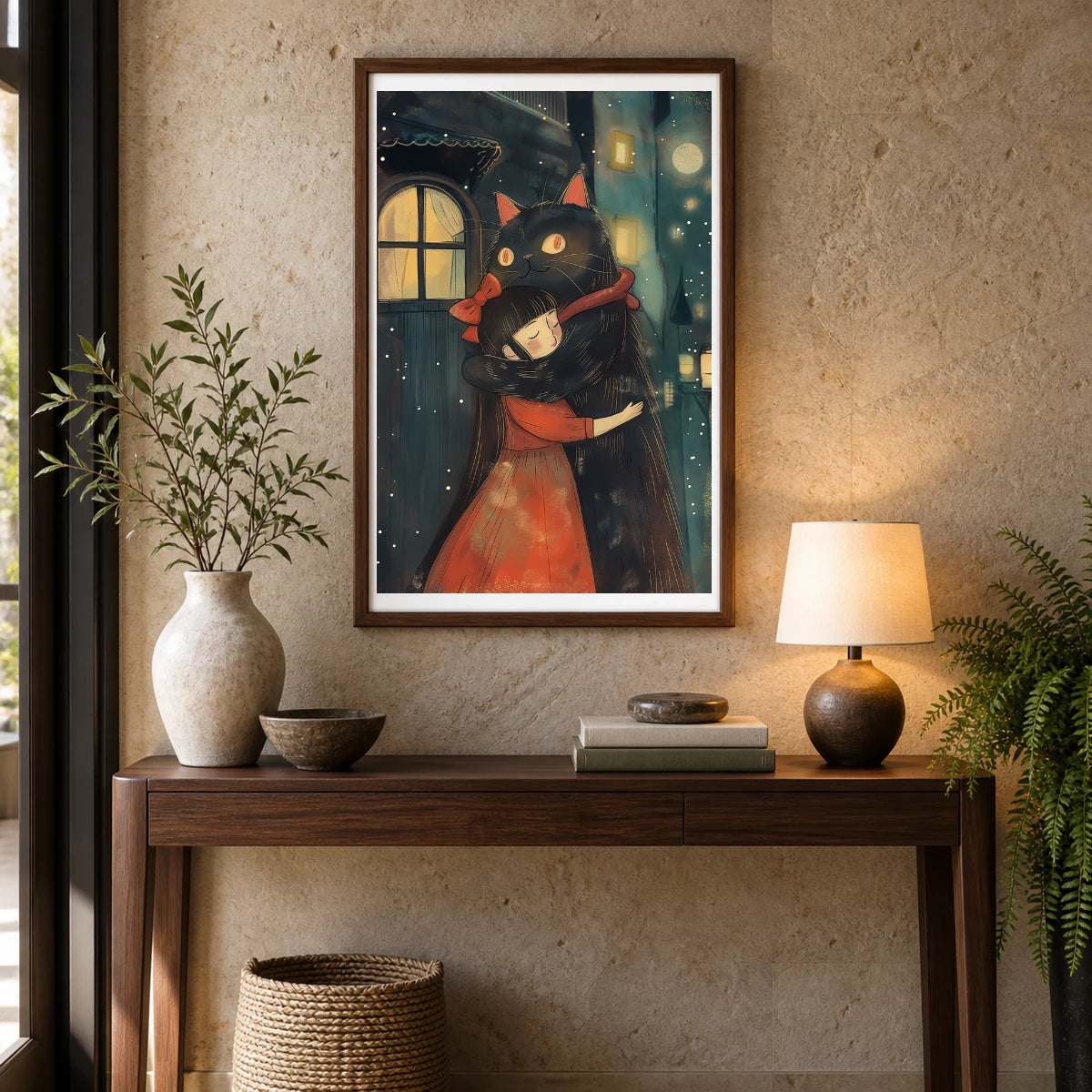 Animal Print XLII — Animal Prints shown in a styled interior