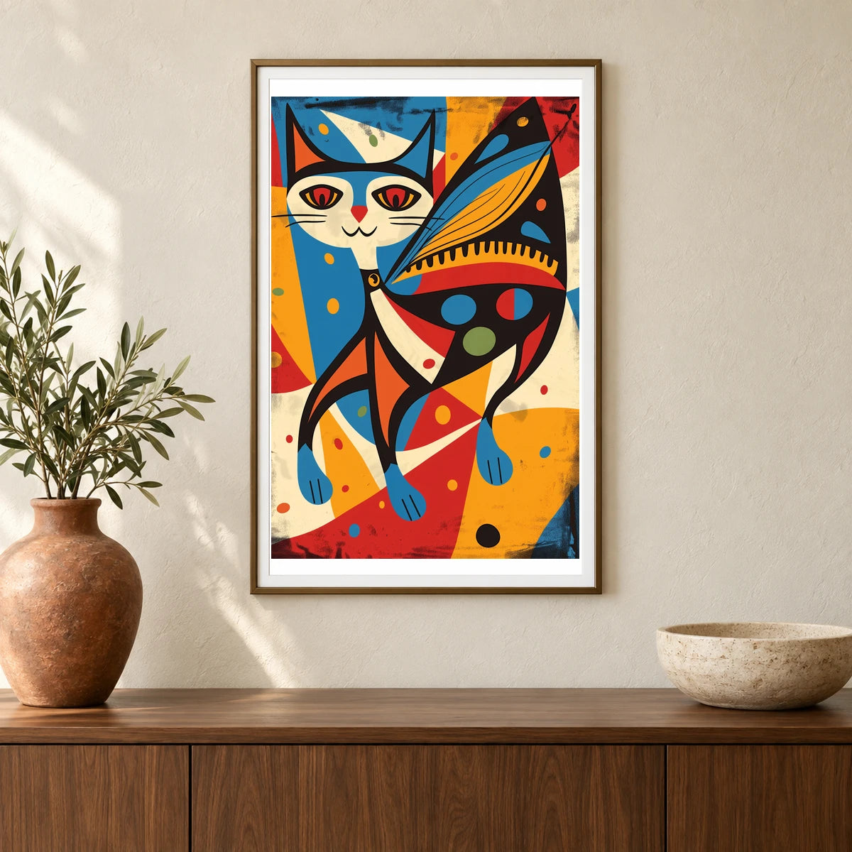 Animal Print XLV — Animal Prints shown in a styled interior