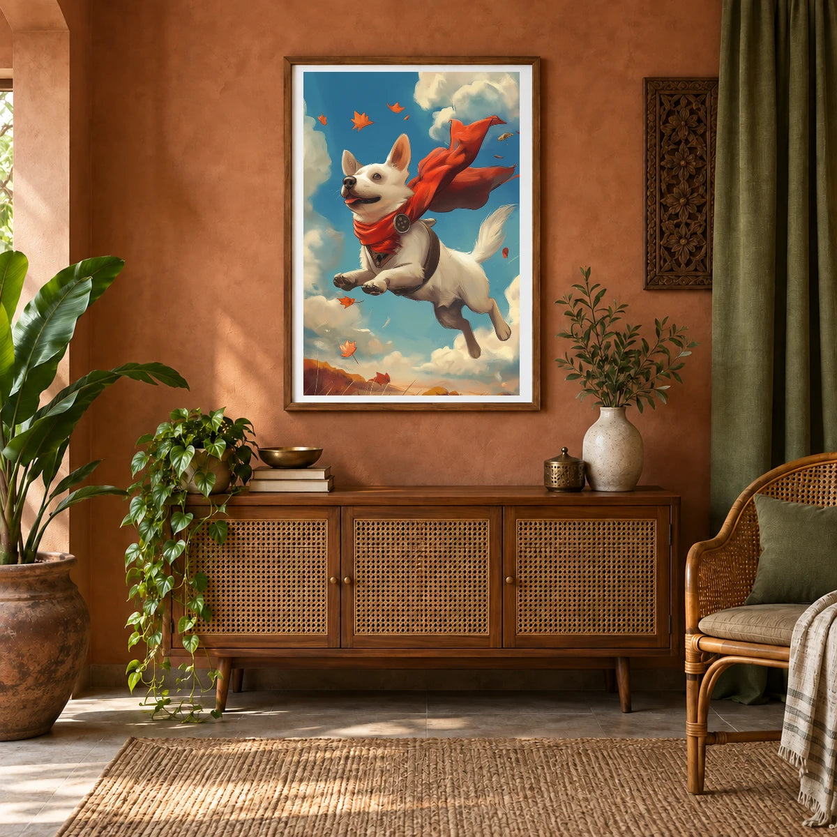 Animal Print XLVIII — Animal Prints shown in a styled interior