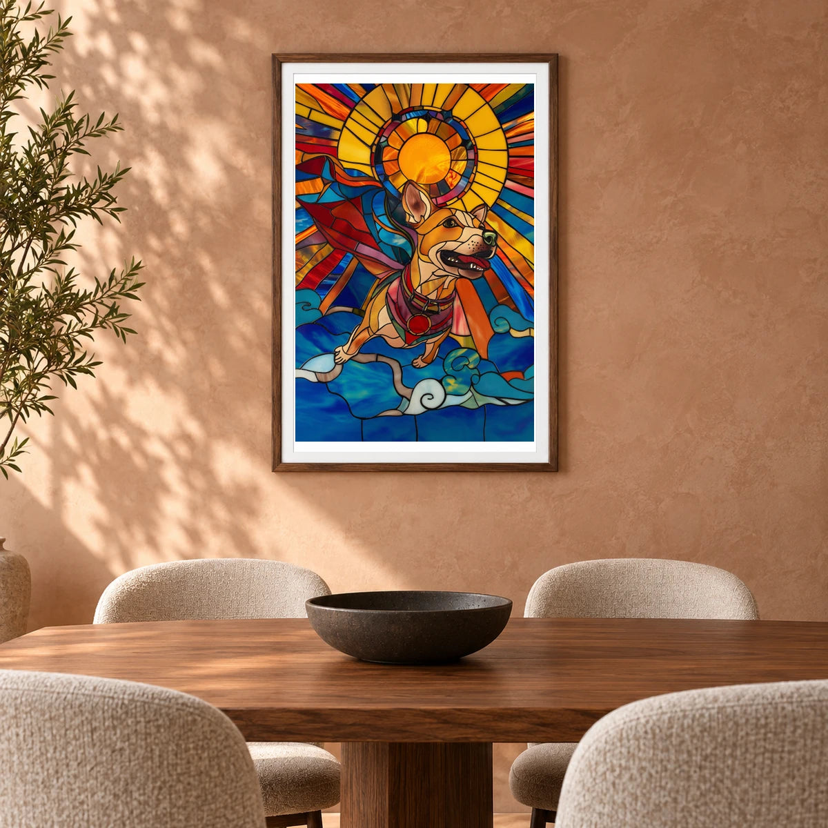 Animal Print XLIX — Animal Prints shown in a styled interior