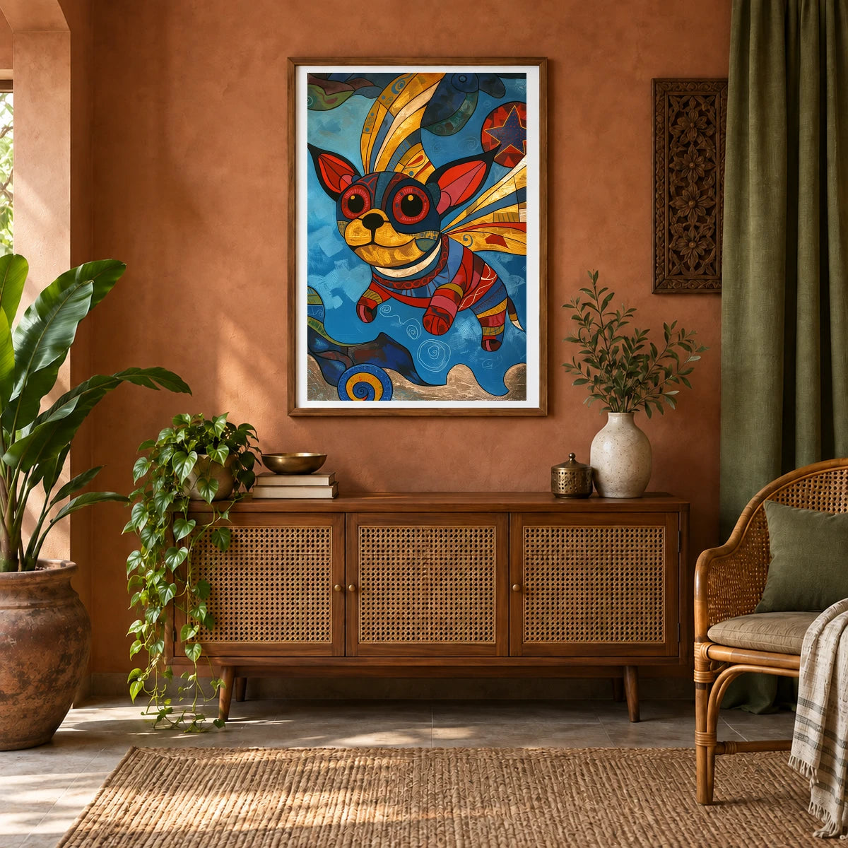 Animal Print LI — Animal Prints shown in a styled interior