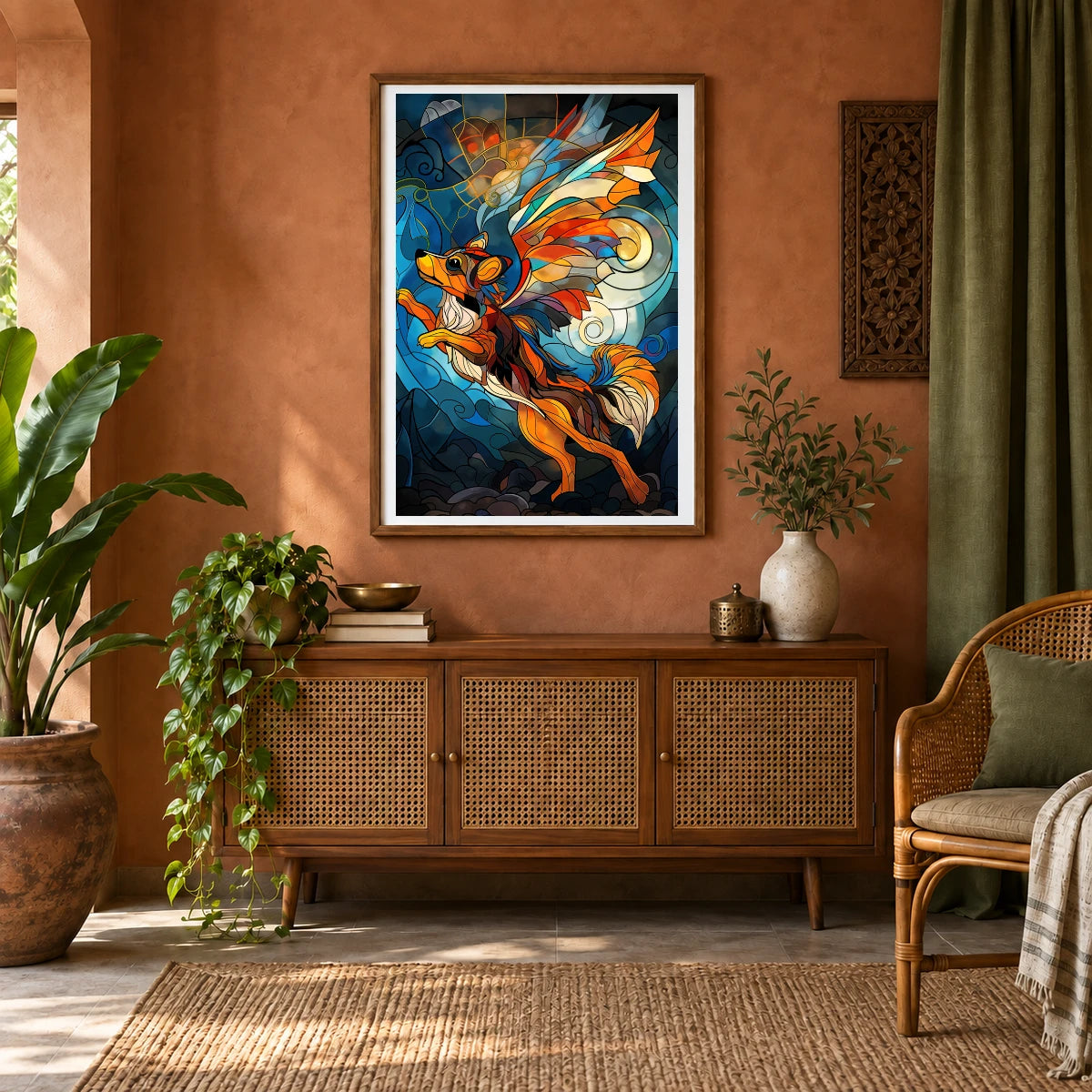 Animal Print LIII — Animal Prints shown in a styled interior