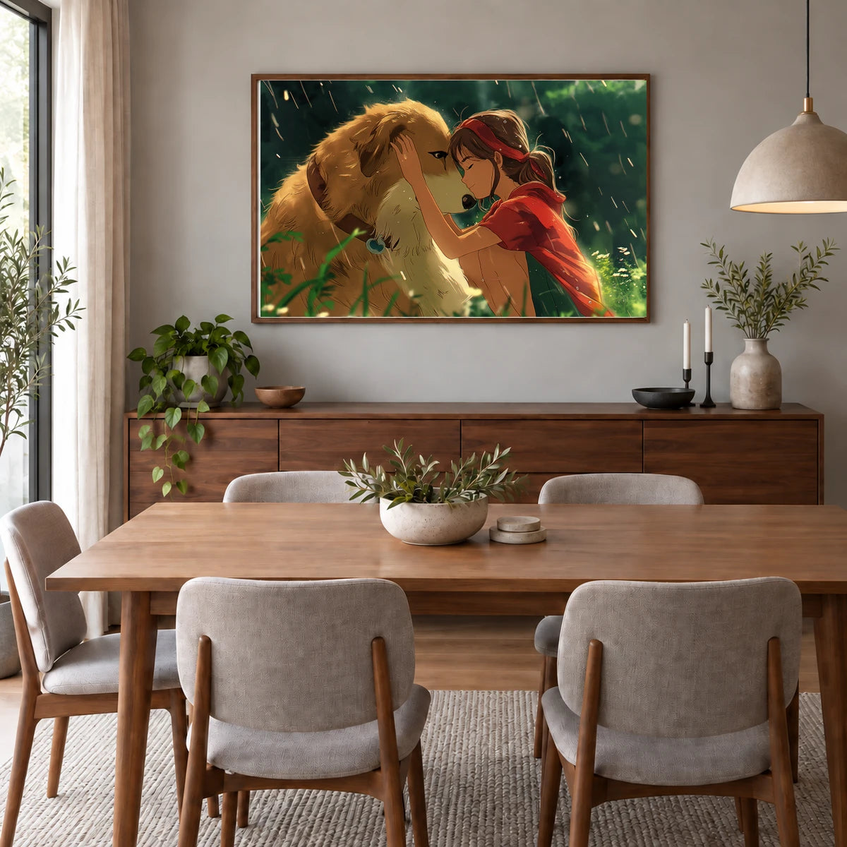 Animal Print LVII — Animal Prints shown in a styled interior