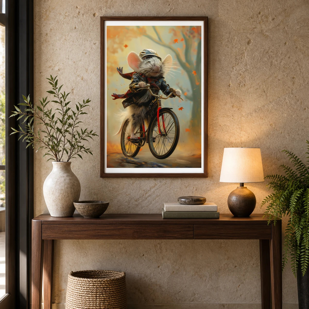 Animal Print LXVIII — Animal Prints shown in a styled interior