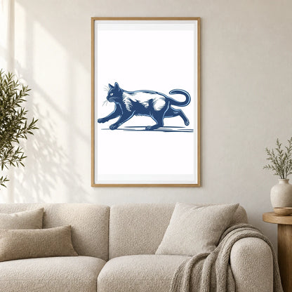 Animal Print LXXV — Animal Prints shown in a styled interior