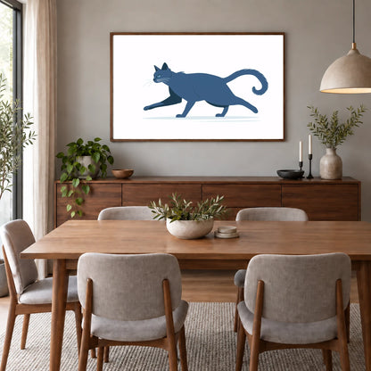 Animal Print LXXVII — Animal Prints shown in a styled interior