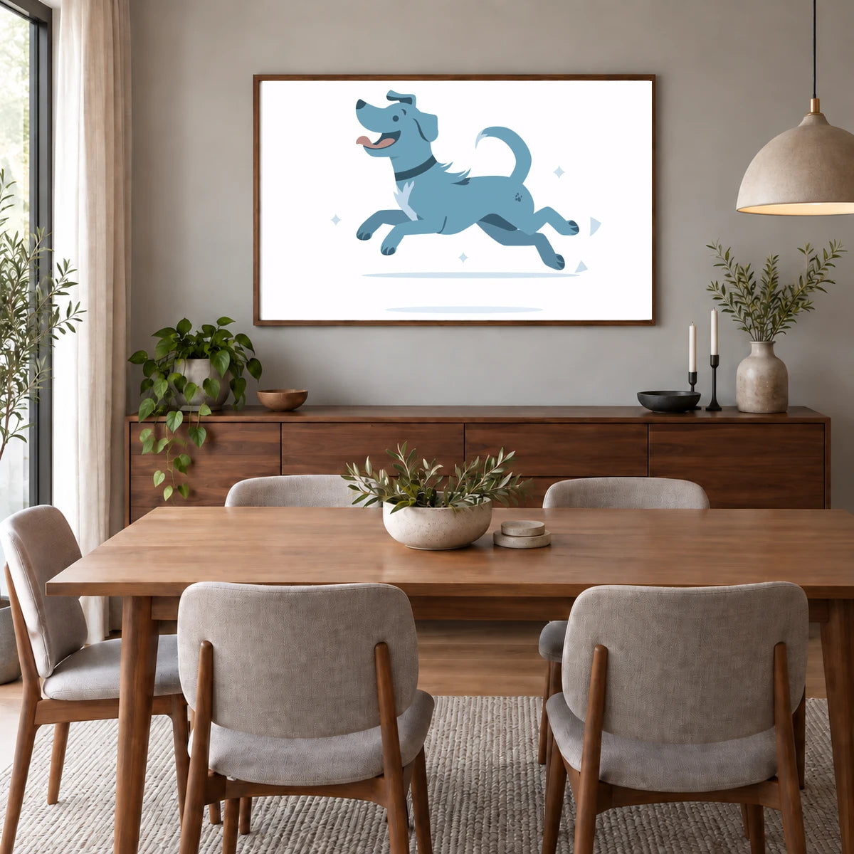Animal Print LXXX — Animal Prints shown in a styled interior