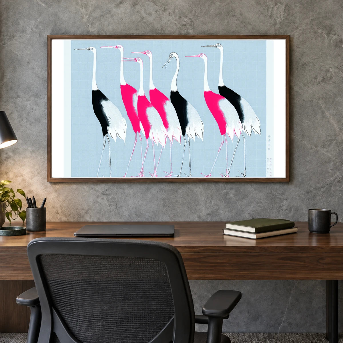 Animal Print LXXXVII — Animal Prints shown in a styled interior