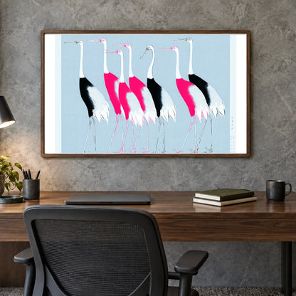 Animal Print LXXXVII — Animal Prints shown in a styled interior