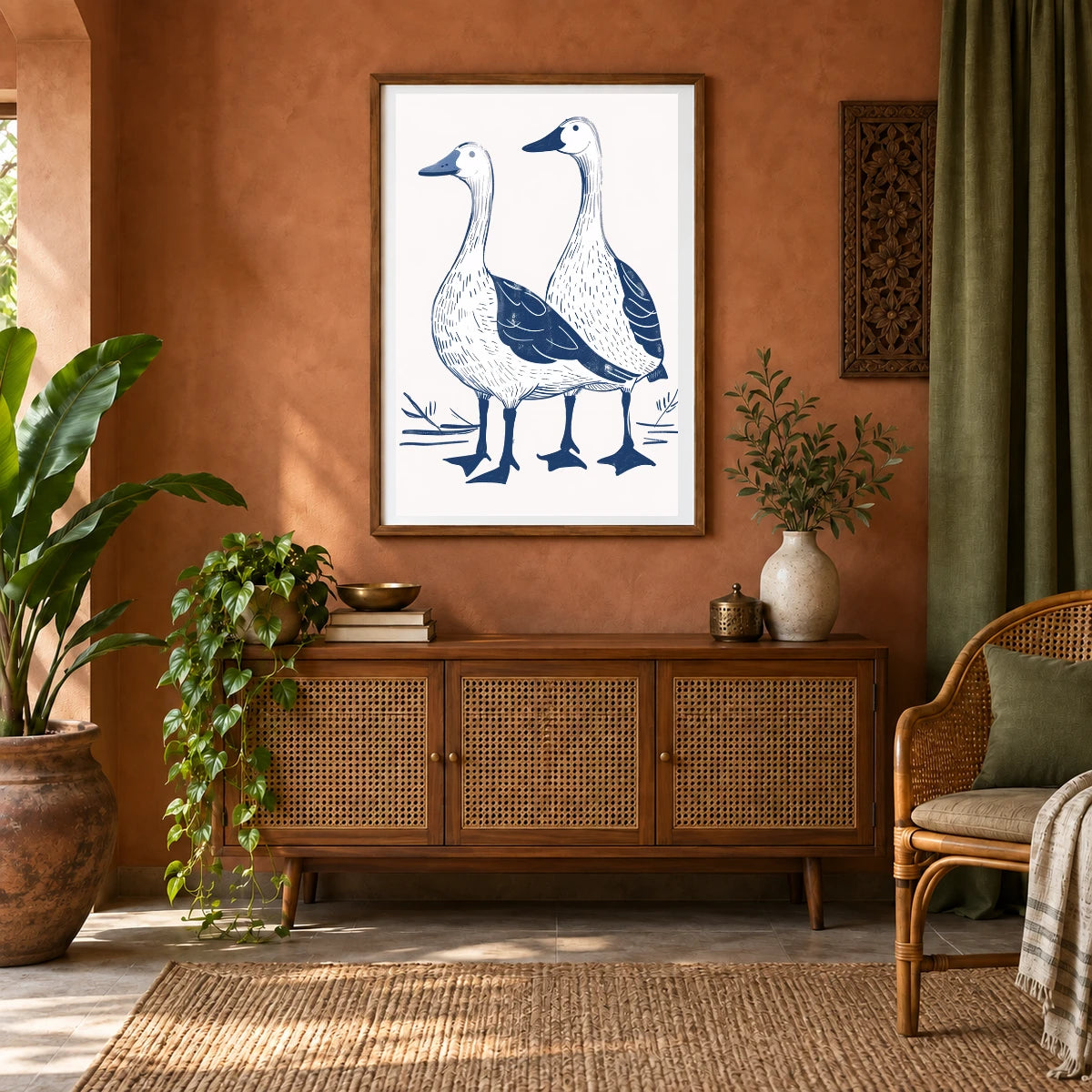 Animal Print LXXXIX — Animal Prints shown in a styled interior