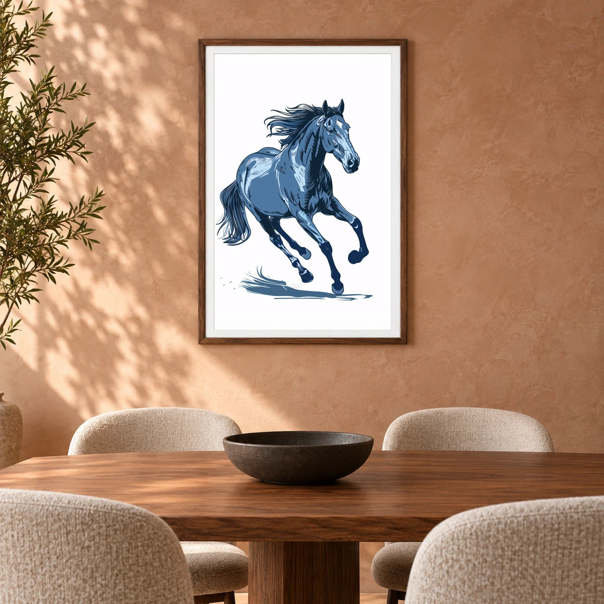 Animal Print XCII — Animal Prints shown in a styled interior