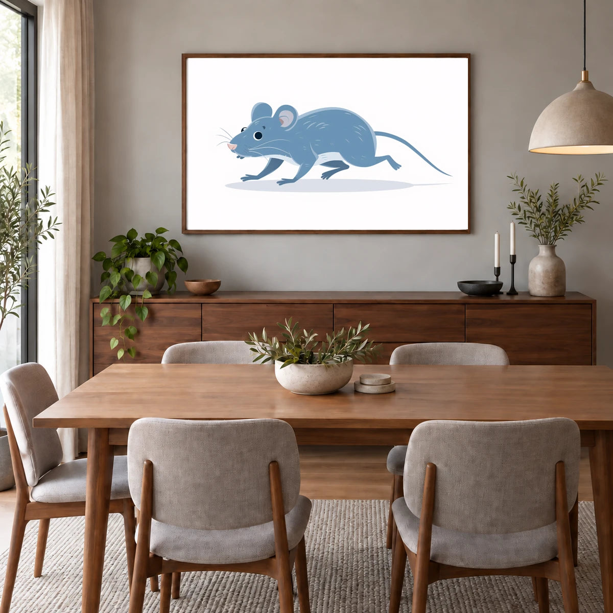 Animal Print CII — Animal Prints shown in a styled interior