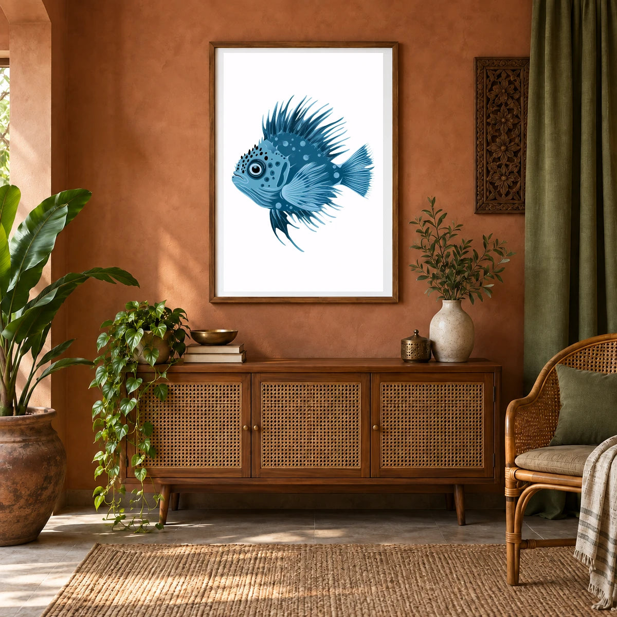 Animal Print CV — Animal Prints shown in a styled interior
