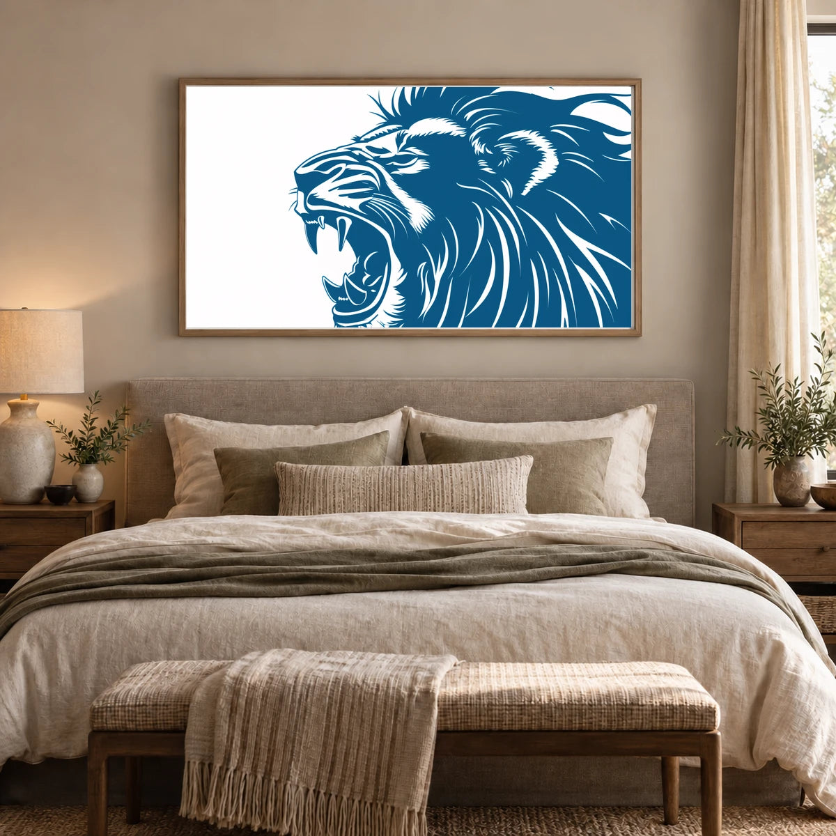 Animal Print CXI — Animal Prints shown in a styled interior