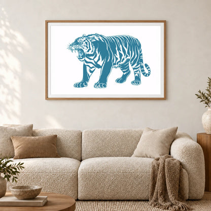 Animal Print CXIII — Animal Prints shown in a styled interior
