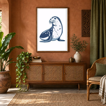 Animal Print CXVII — Animal Prints shown in a styled interior