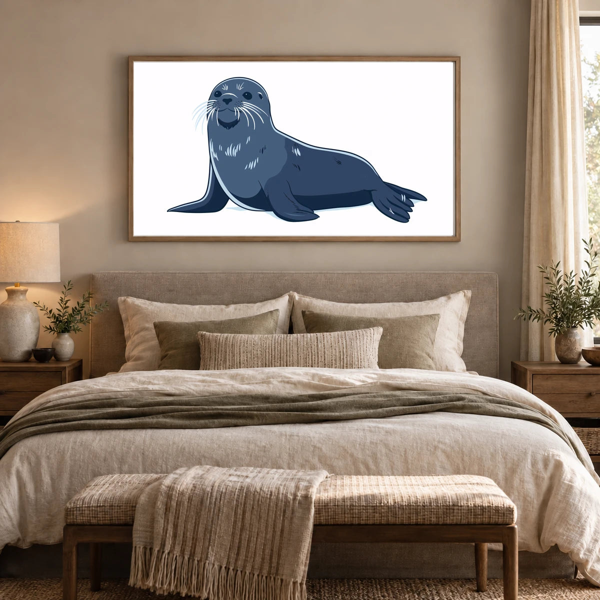 Animal Print CXVIII — Animal Prints shown in a styled interior
