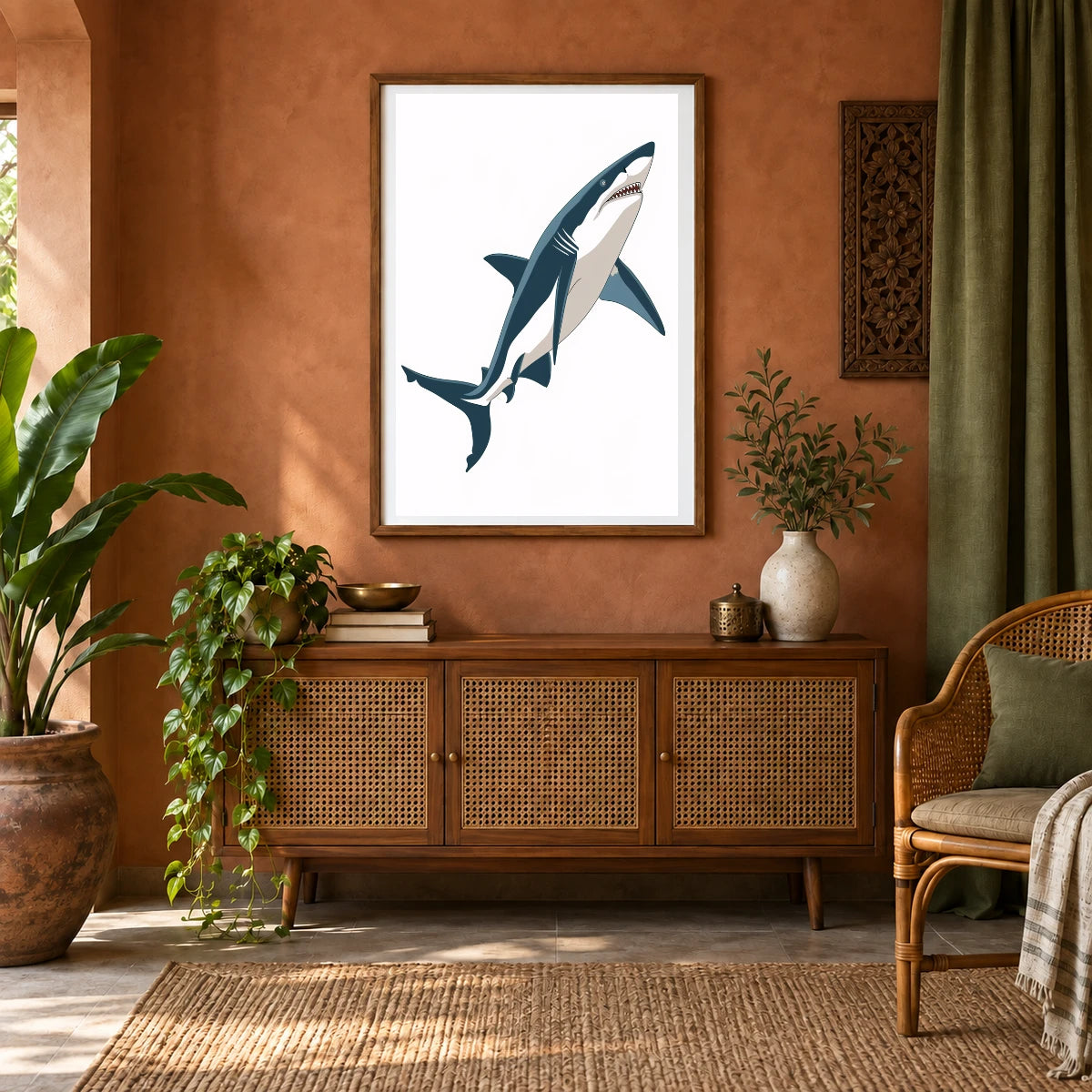 Animal Print CXIX — Animal Prints shown in a styled interior