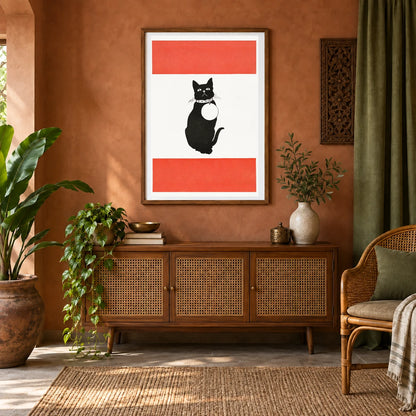 Animal Print CXXI — Animal Prints shown in a styled interior