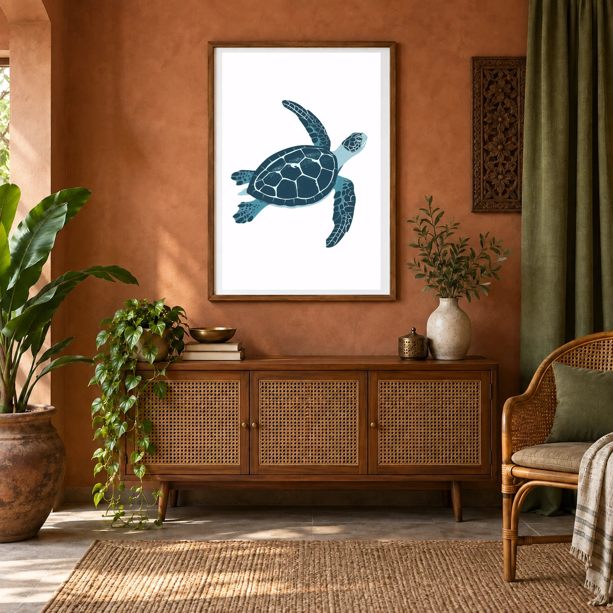 Animal Print CXXIX — Animal Prints shown in a styled interior