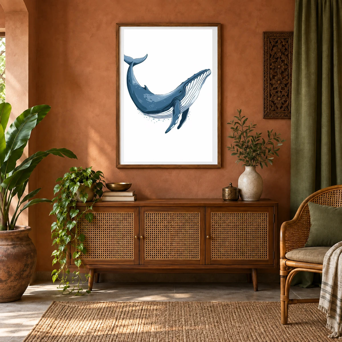 Animal Print CXXX — Animal Prints shown in a styled interior