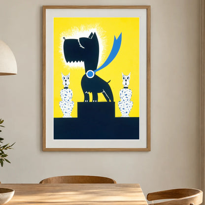 Animal Print CXXXII — Animal Prints shown in a styled interior
