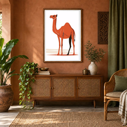 Animal Print CXXXVI — Animal Prints shown in a styled interior