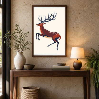 Animal Print CXLI — Animal Prints shown in a styled interior