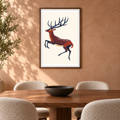 Animal Print CXLI — Animal Prints shown in a styled interior