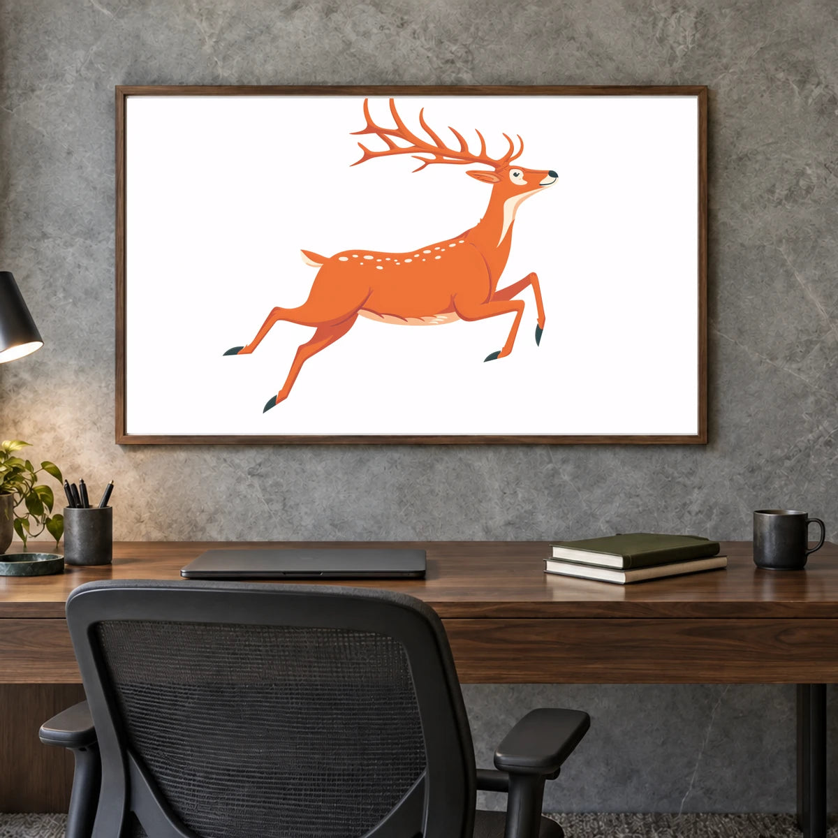 Animal Print CXLII — Animal Prints shown in a styled interior