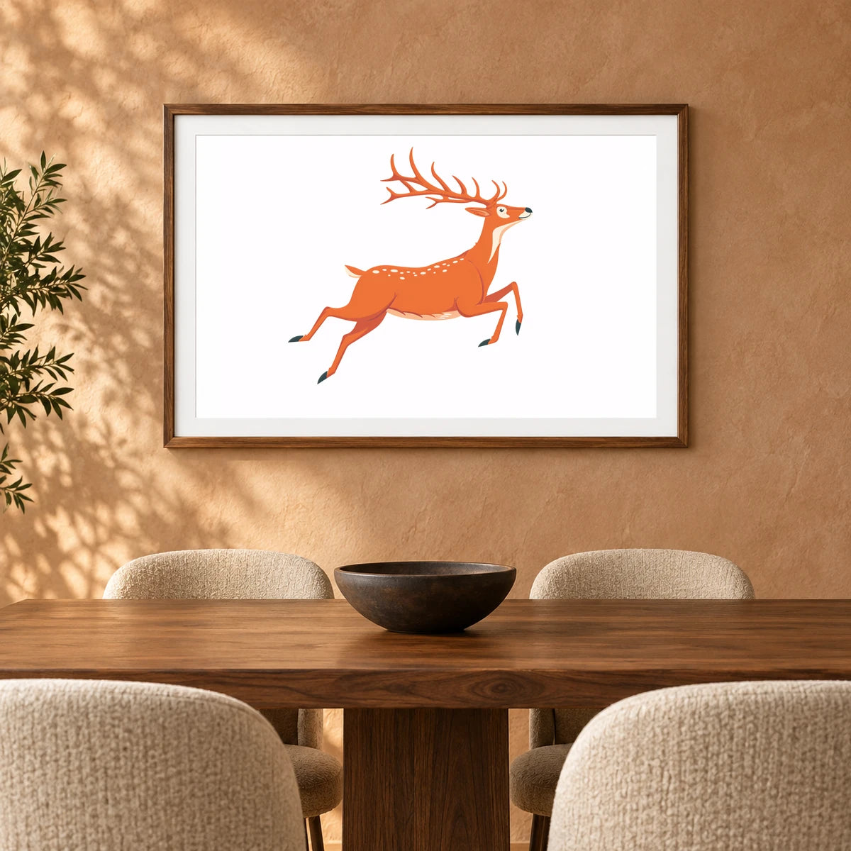 Animal Print CXLII — Animal Prints shown in a styled interior