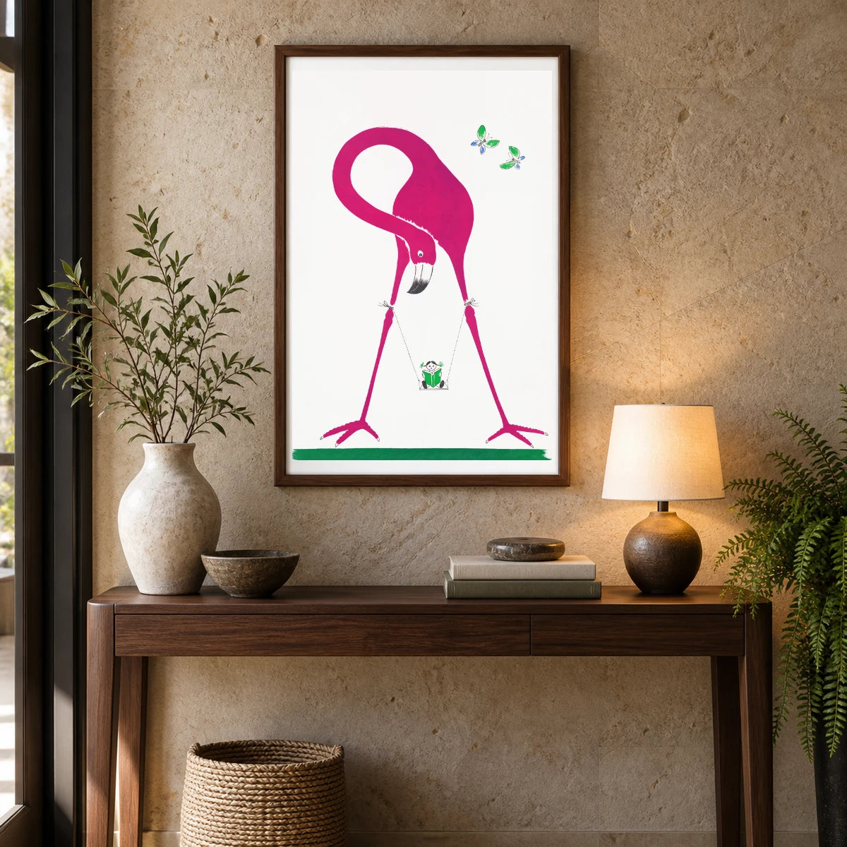 Animal Print CXLIII — Animal Prints shown in a styled interior