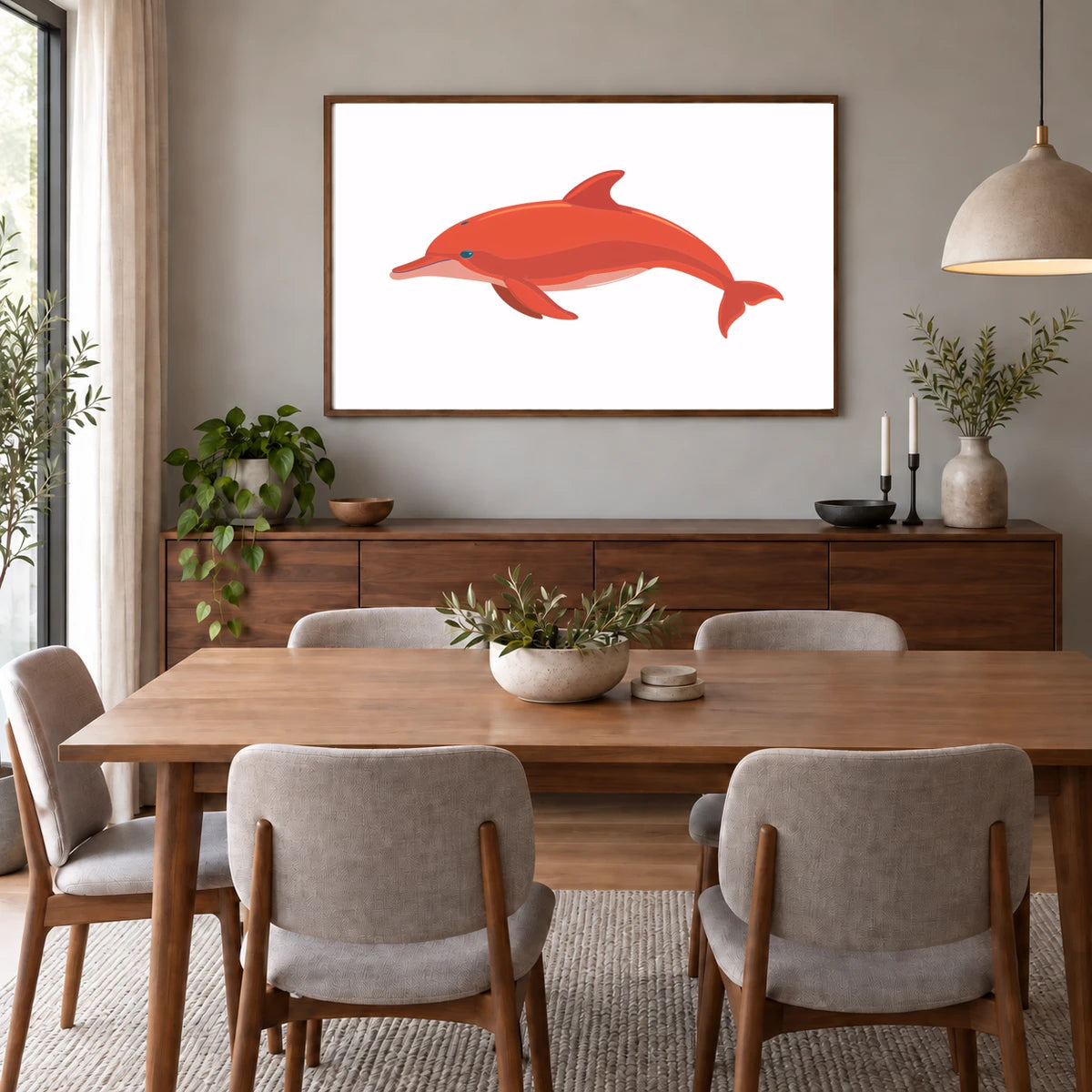 Animal Print CXLVI — Animal Prints shown in a styled interior