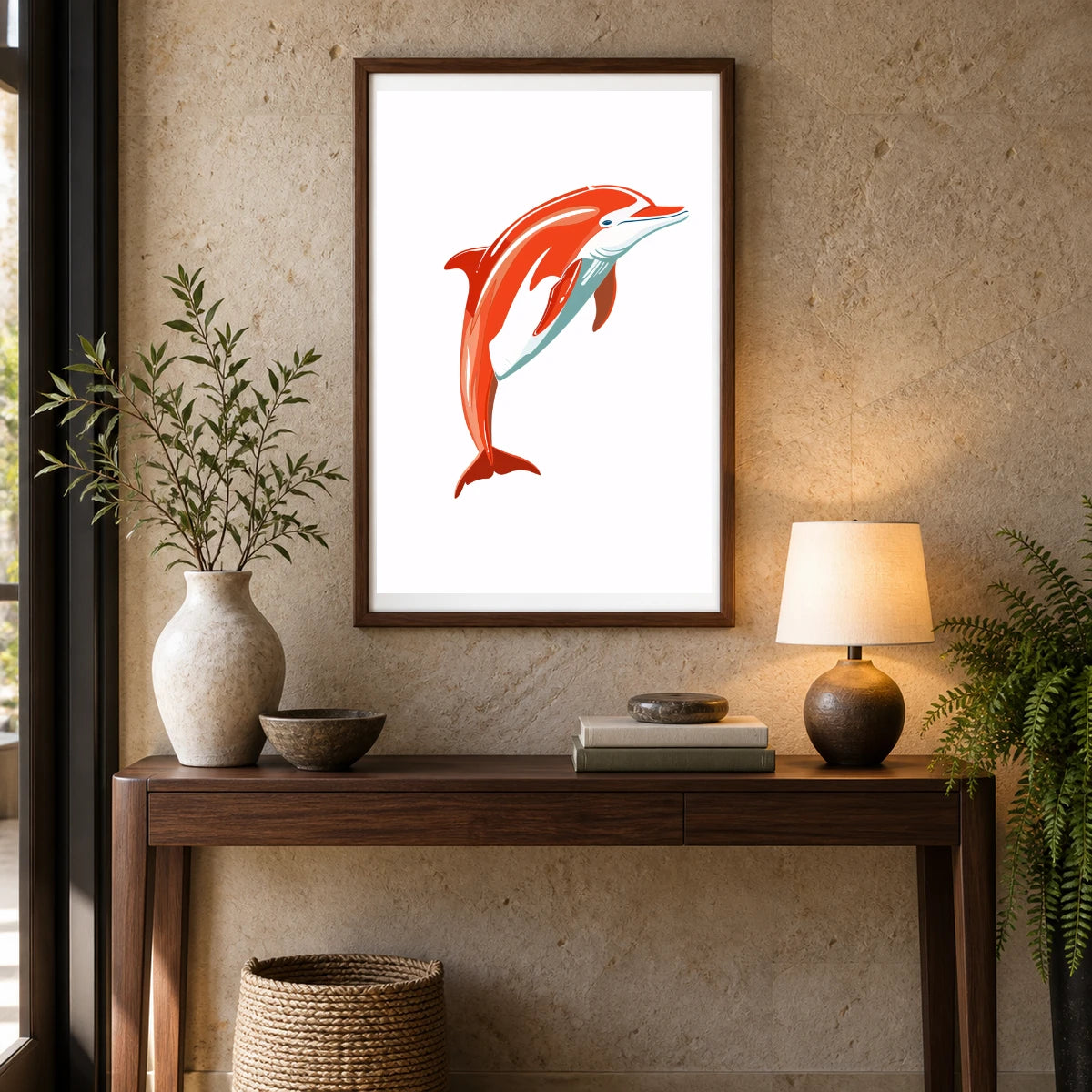 Animal Print CXLVII — Animal Prints shown in a styled interior