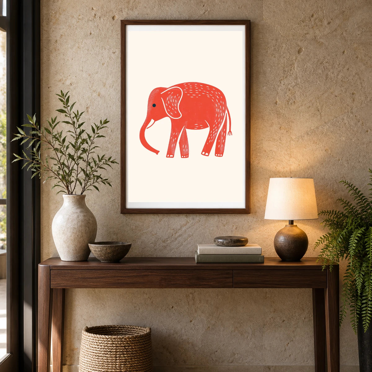 Animal Print CXLIX — Animal Prints shown in a styled interior