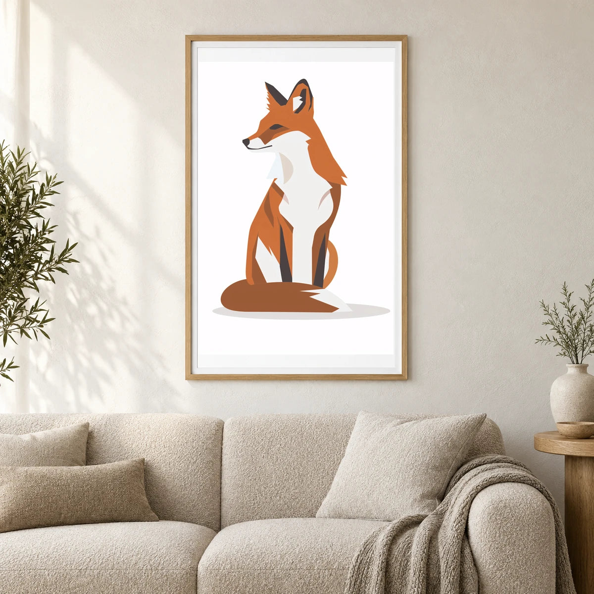 Animal Print CLI — Animal Prints shown in a styled interior
