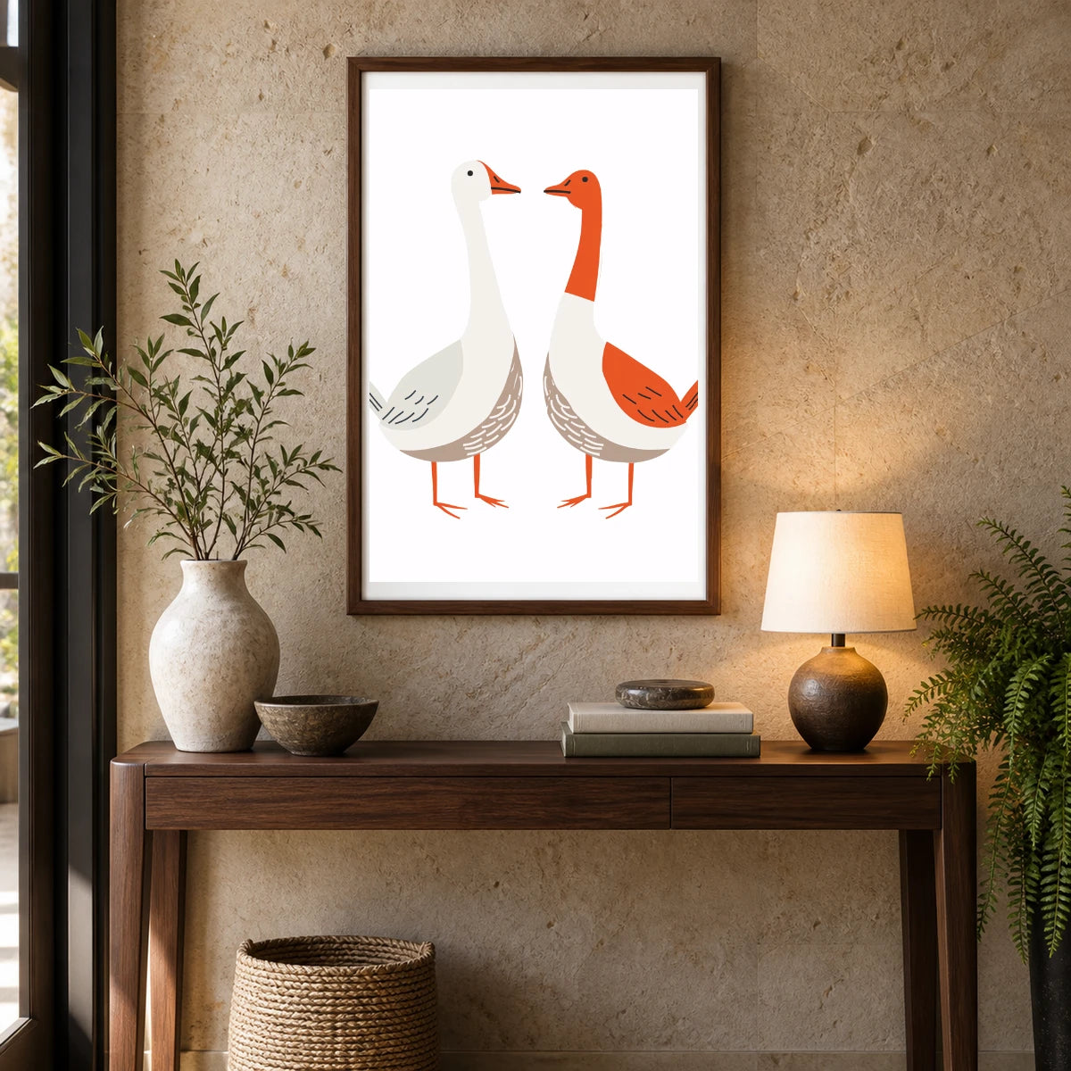 Animal Print CLIII — Animal Prints shown in a styled interior