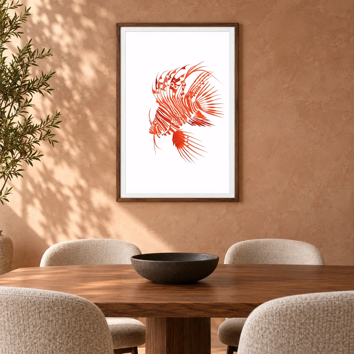 Animal Print CLXI — Animal Prints shown in a styled interior