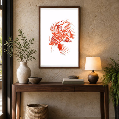 Animal Print CLXI — Animal Prints shown in a styled interior