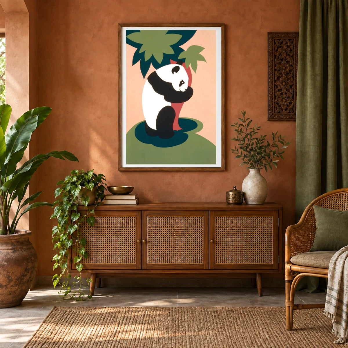 Animal Print CLXV — Animal Prints shown in a styled interior