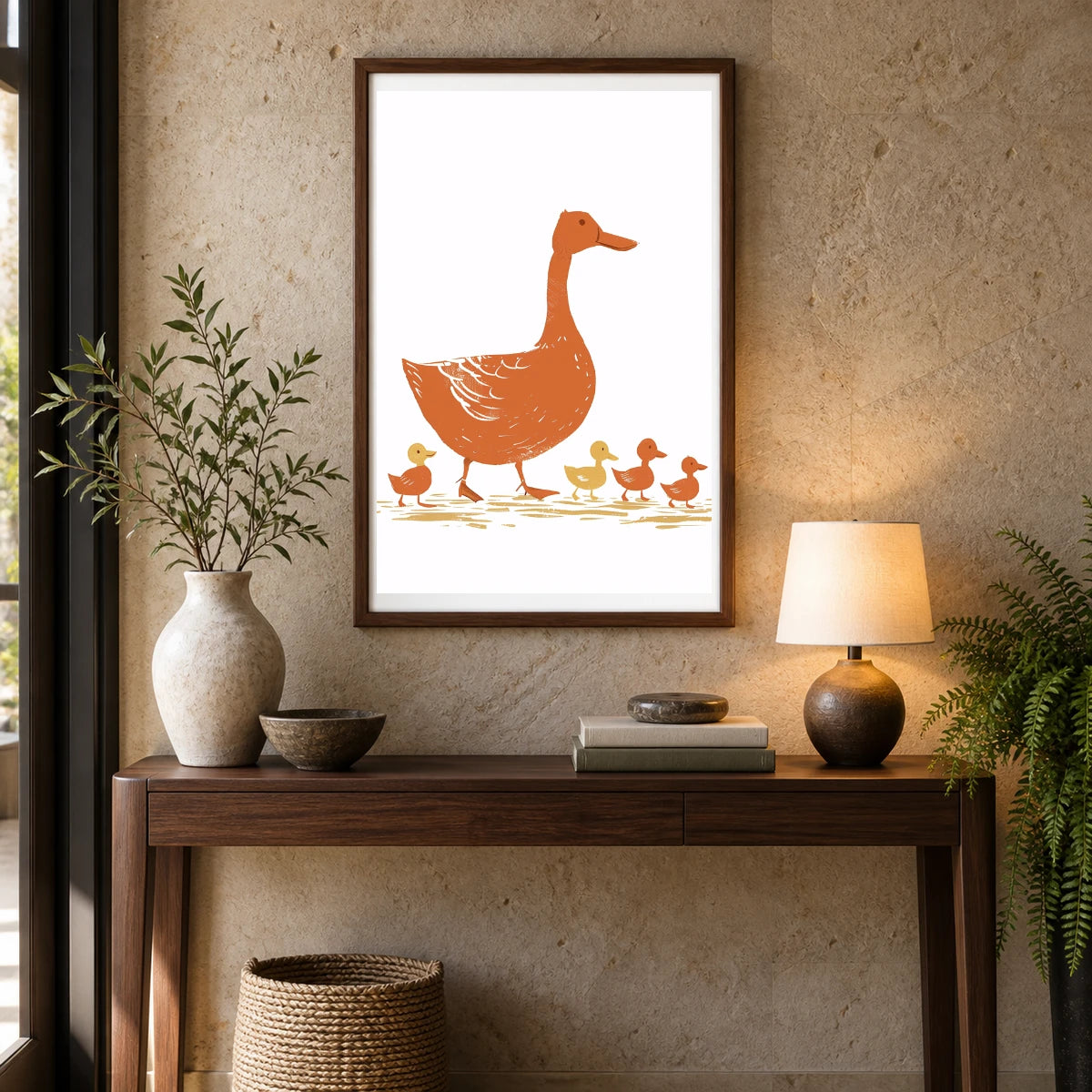 Animal Print CLXVI — Animal Prints shown in a styled interior