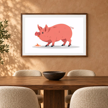 Animal Print CLXXII — Animal Prints shown in a styled interior