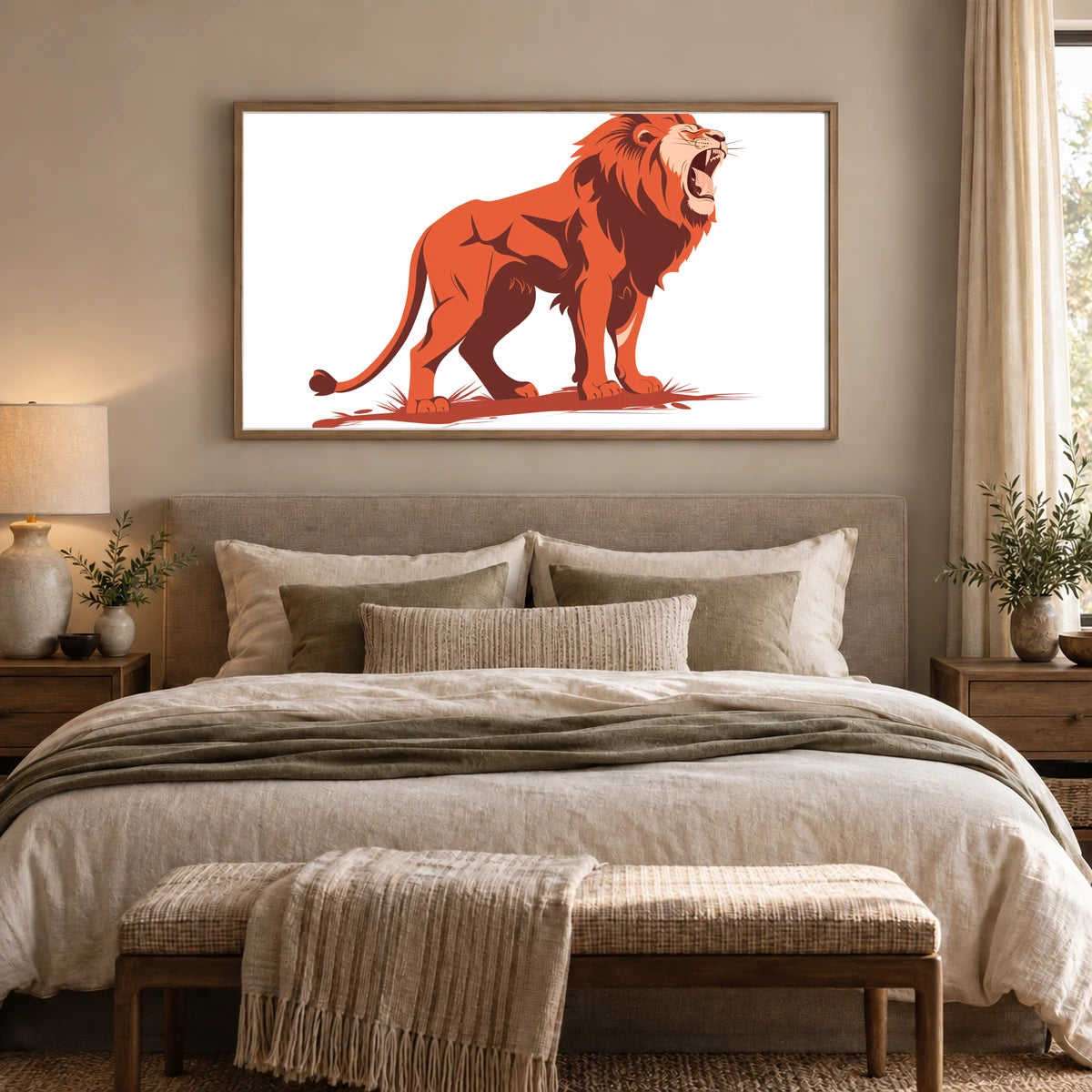 Animal Print CLXXVIII — Animal Prints shown in a styled interior
