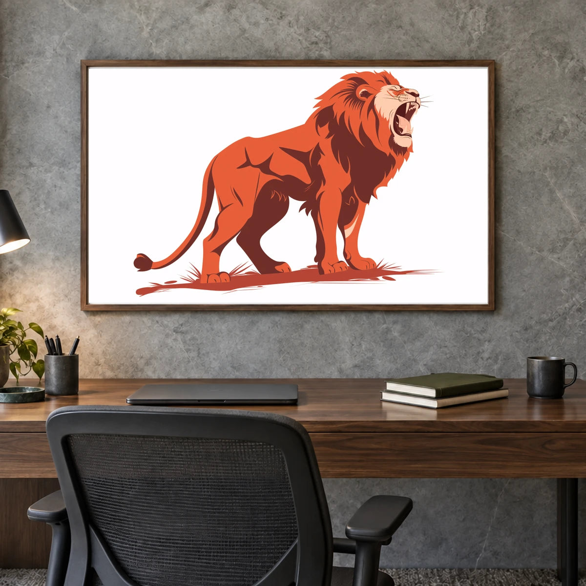Animal Print CLXXVIII — Animal Prints shown in a styled interior