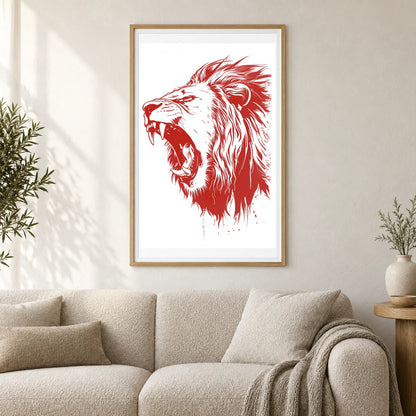Animal Print CLXXIX — Animal Prints shown in a styled interior