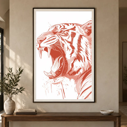 Animal Print CLXXX — Animal Prints shown in a styled interior